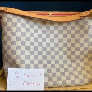 Louis Vuitton Delightful PM Damier Azure